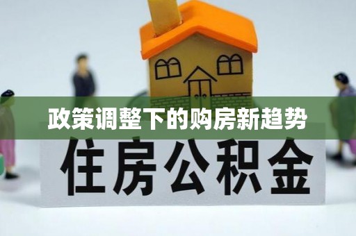 沈河政策调整下的购房新趋势